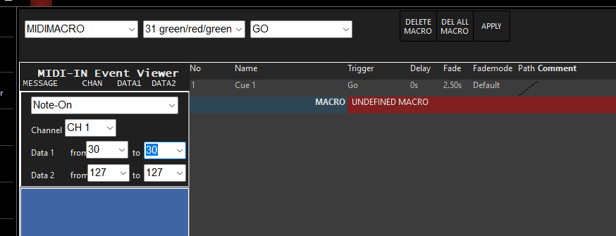 MIDI Macro Programming